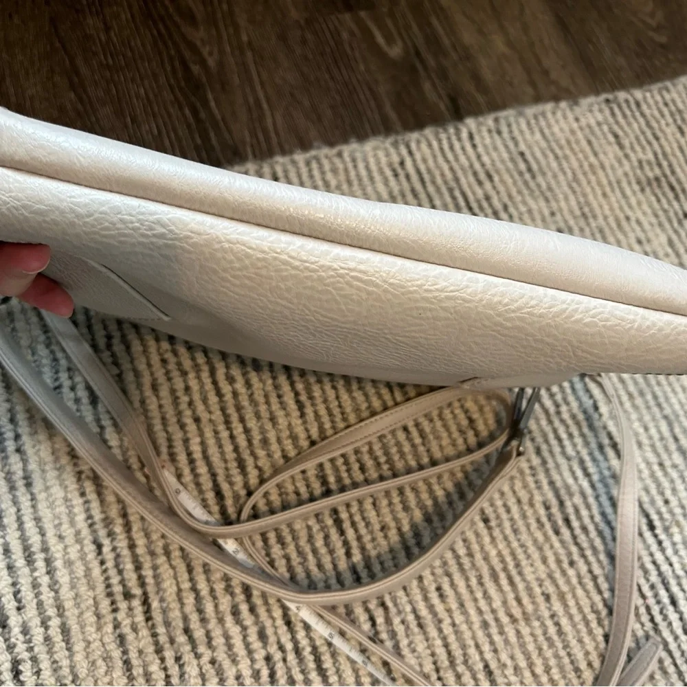 Matt & Nat Beige Crossbody Bag Vegan Leather Purse